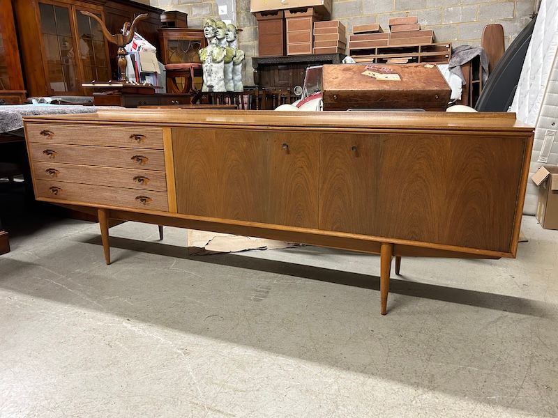 Mid Century Robert Heritage 'Hamilton' Walnut Sideboard