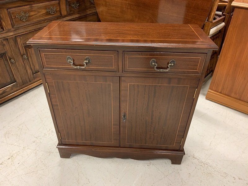 Two Door Mahogany Cupboard