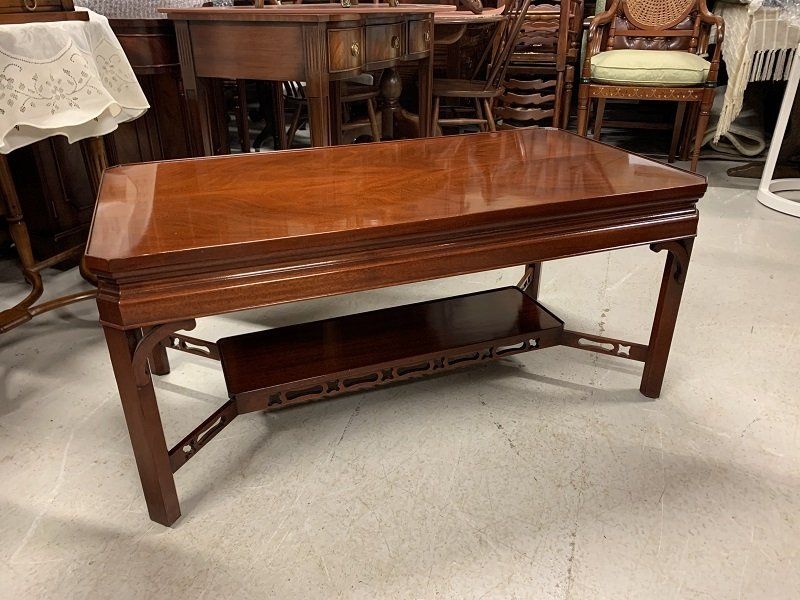 Superb Quality Mahogany Coffee Table by Brights of Nettlebed