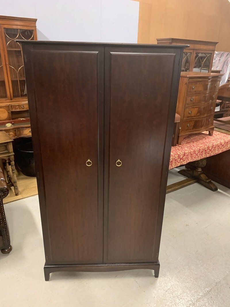 Mahogany Double Wardrobe by Stag Minstrel