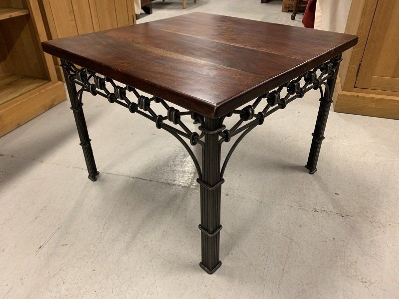 Superb Quality Handmade Spanish Influenced Wrought Iron Coffee/ Side Table