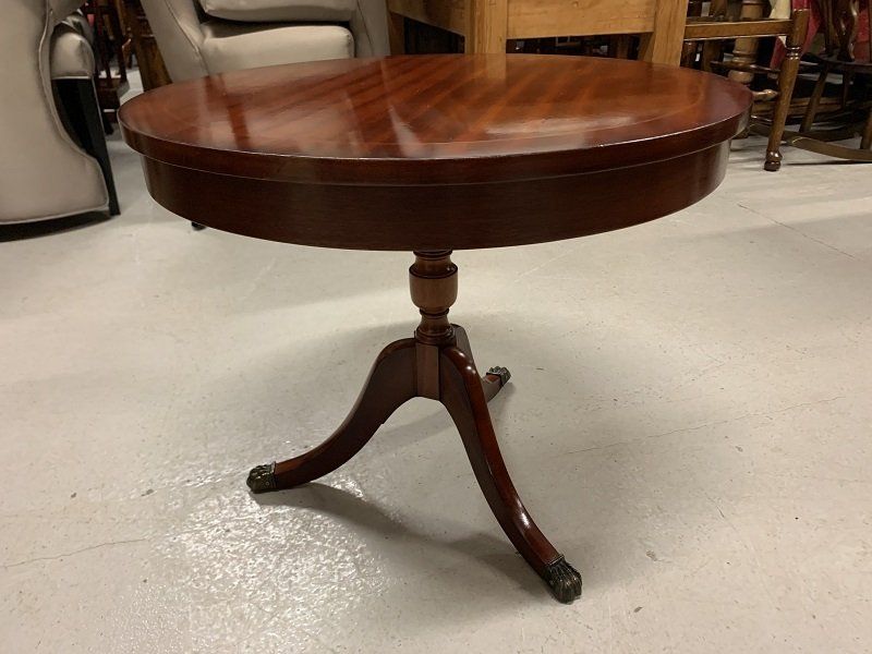 Circular Mahogany Side/ Wine Table by Beresford & Hicks