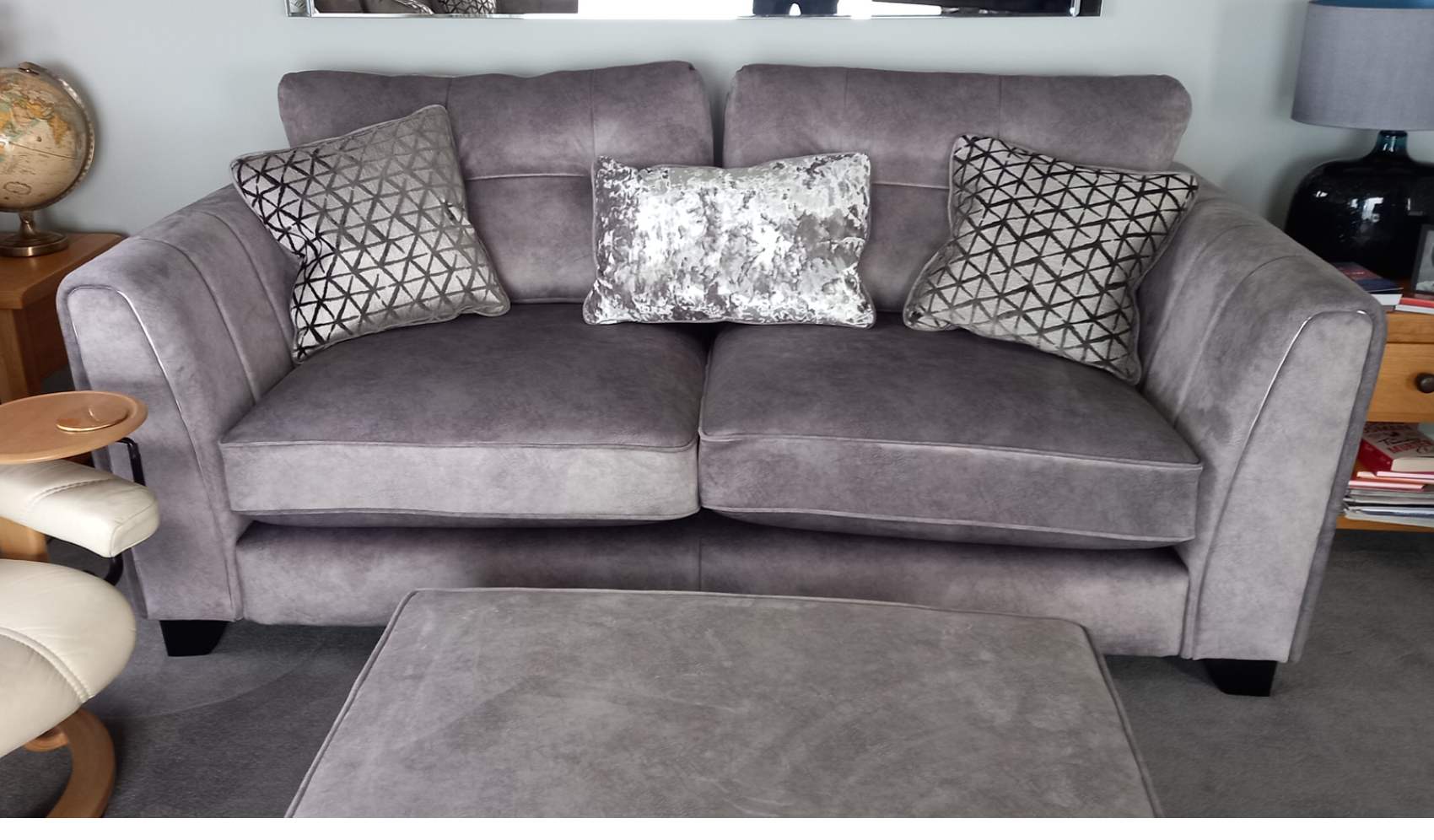 Furniture Village Arianna Three Seater Sofa (New)