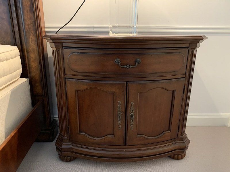 A Pair of Large Bedside Chests by Art Furniture