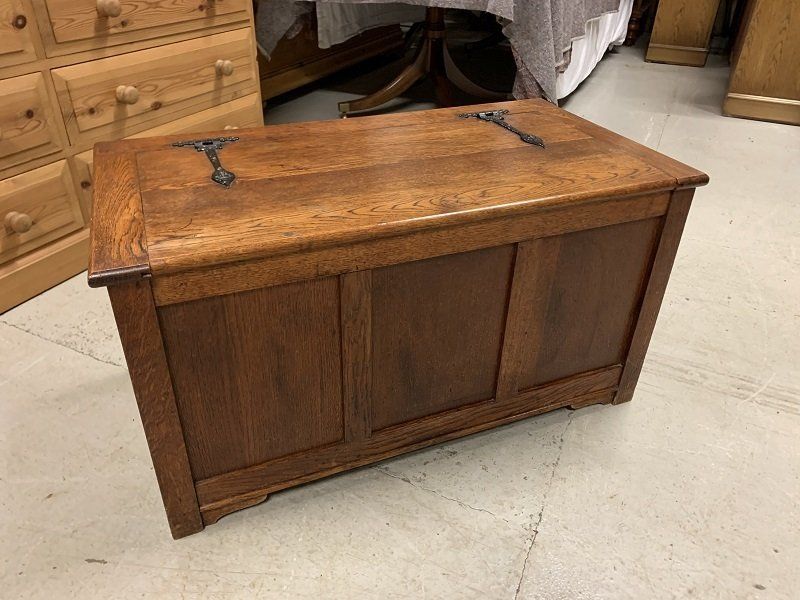 Solid Oak Coffer