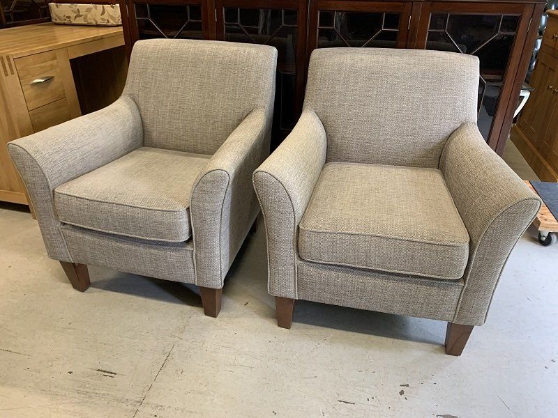 A Pair of Quality Ester Armchairs