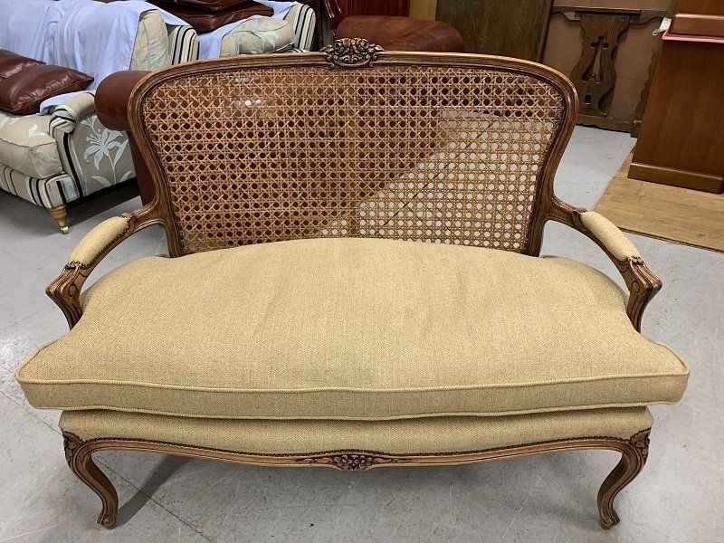 Stunning Bergere Two Seater Sofa
