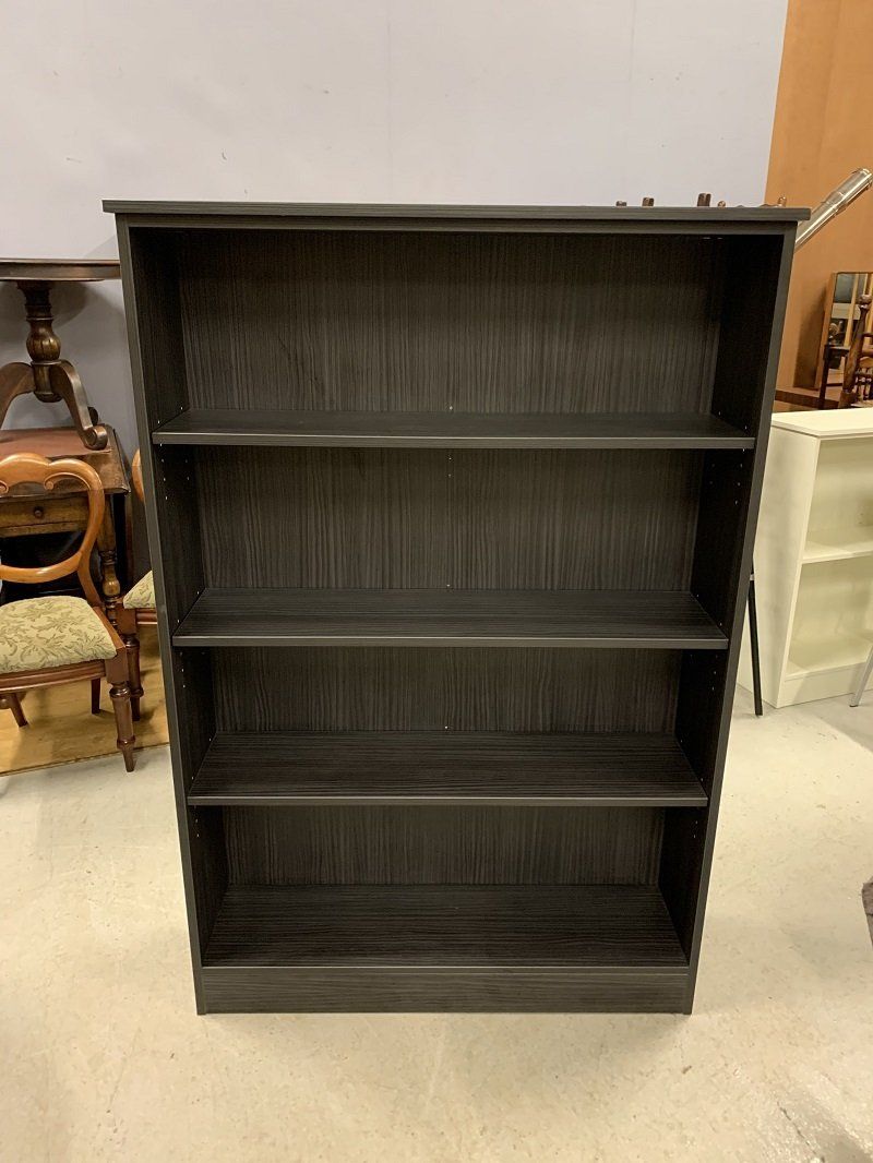 Bespoke Slate Grey Bookcase