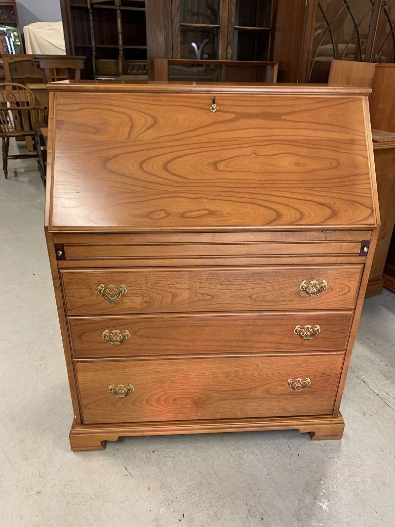 Good Quality Cherry Wood Bureau made by Younger