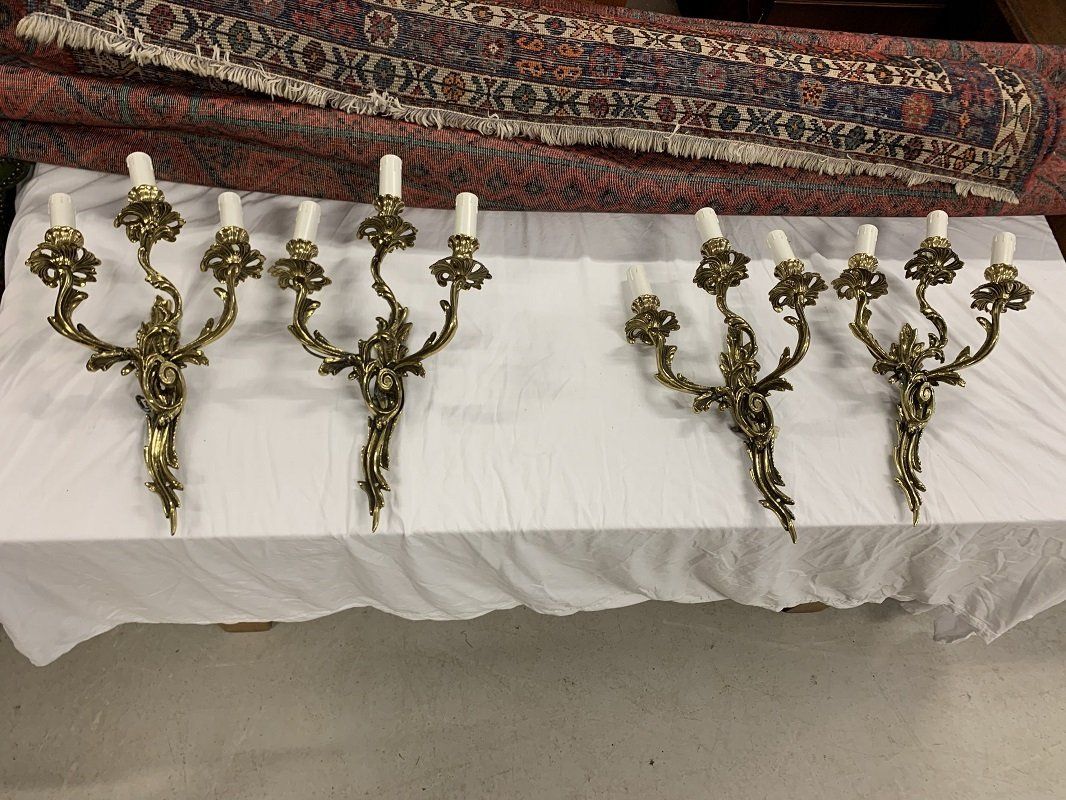 Four Decorative Wall Hanging Lights