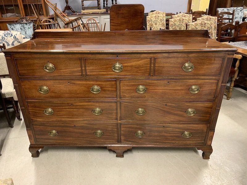 Stunning Mahogany Georgian Mule Chest