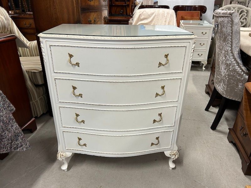 Vintage French Louis Style Olympus Chest of Drawers from Harrods