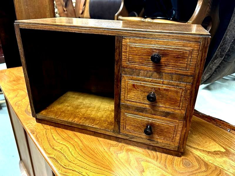 Art Deco Solid Oak Apprentice Piece from Heals