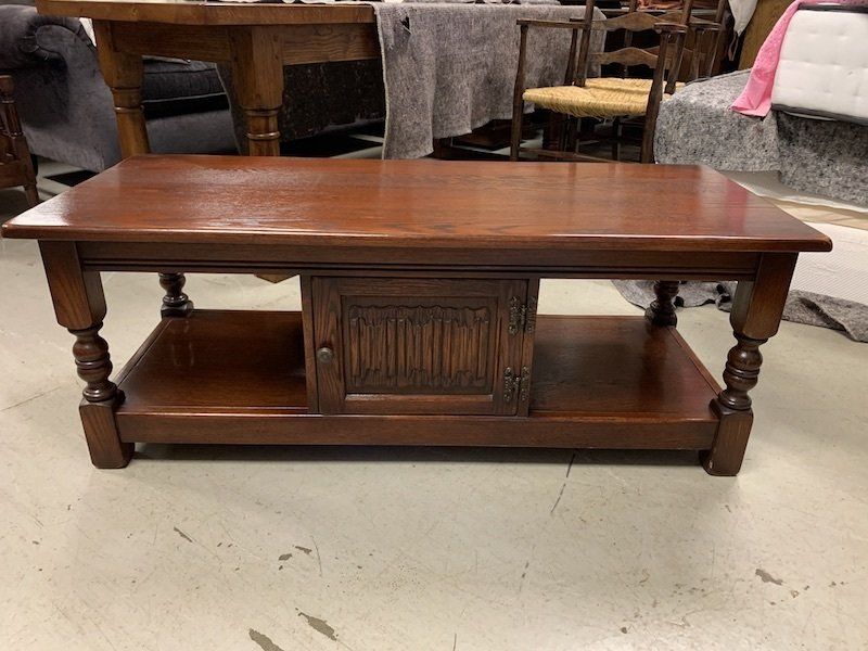 Old Charm Solid Oak Coffee Table