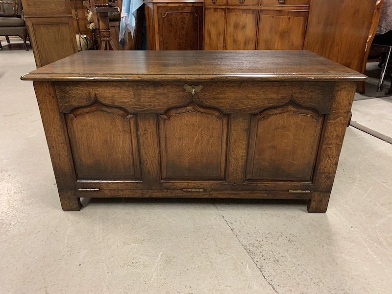 Quality Solid Oak TV Unit by Titchmarch & Goodwin