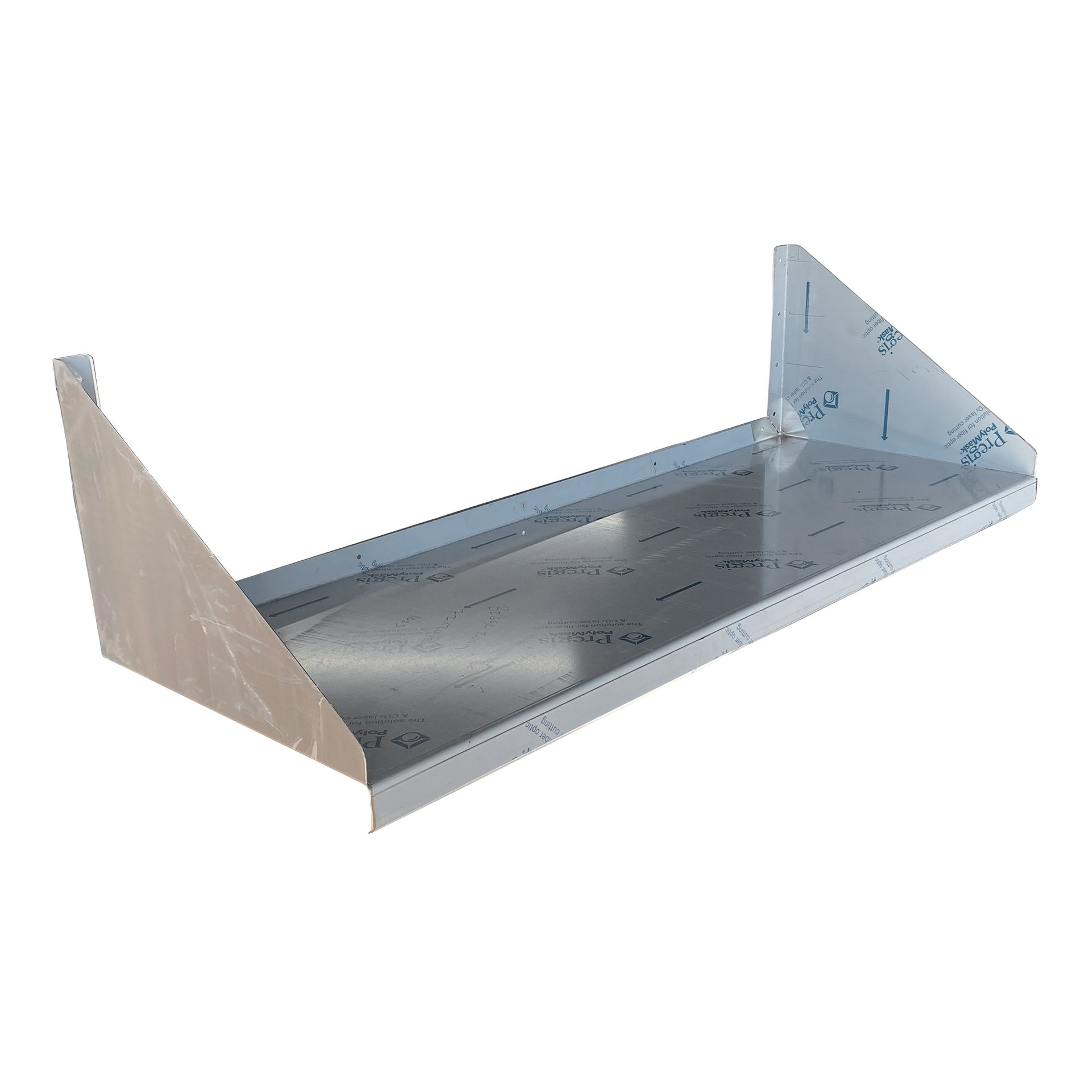 Photo of the Stainless Steel 49" Wall Shelf