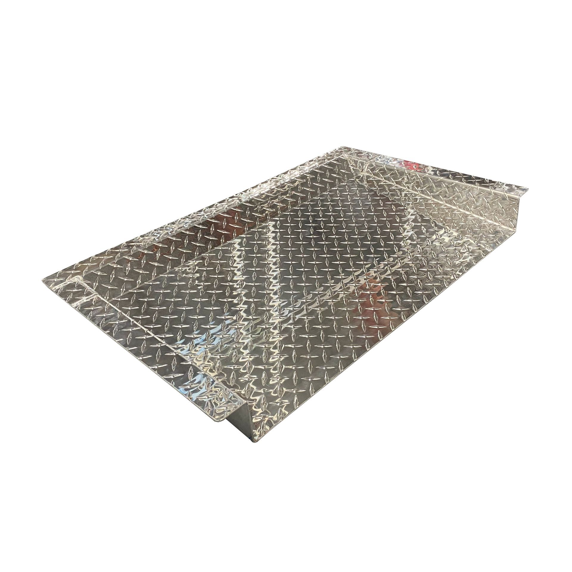 Product photo of Diamond Plate Floor Ramp Tread Plate -