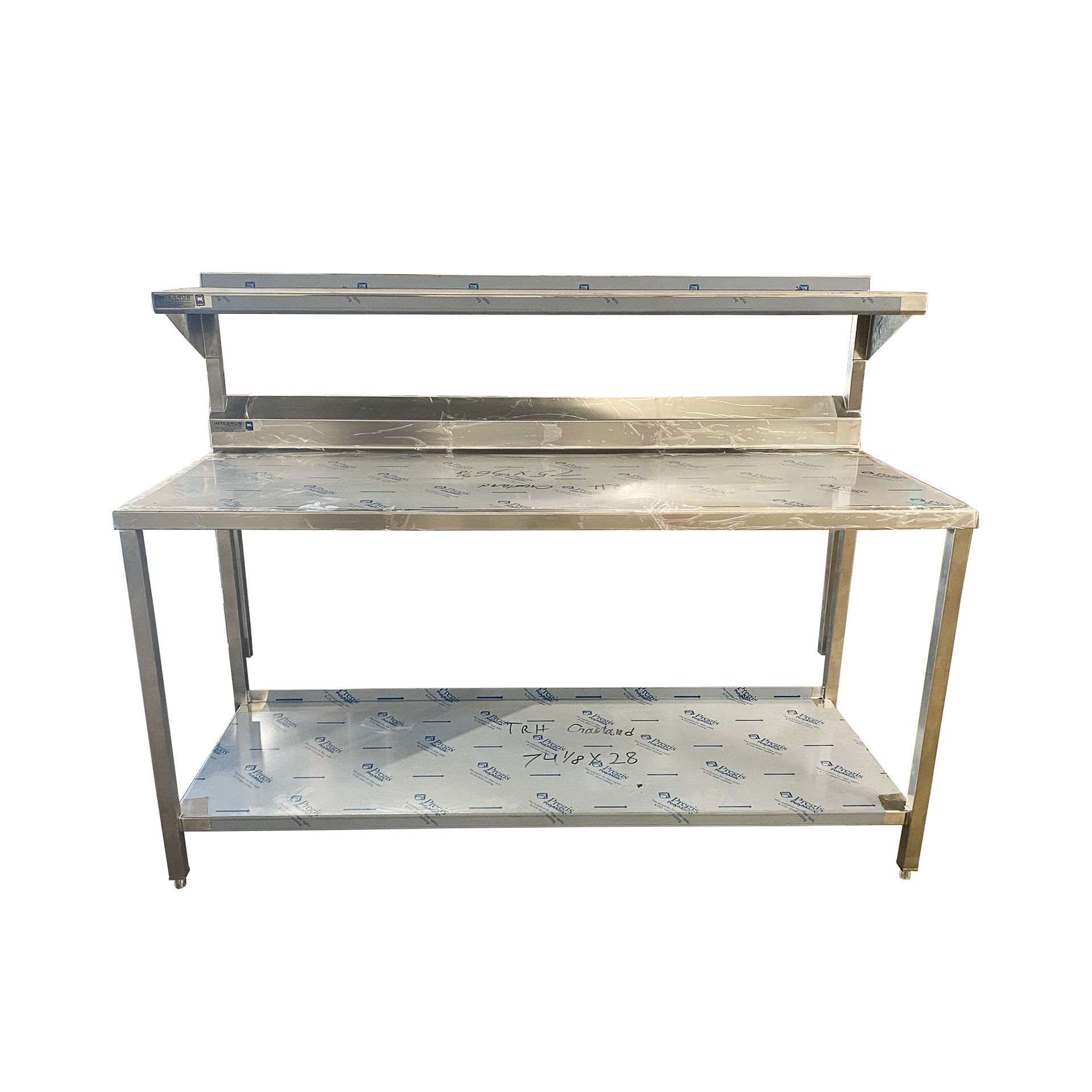 Meat-Cutting Table fabricated stainless steel