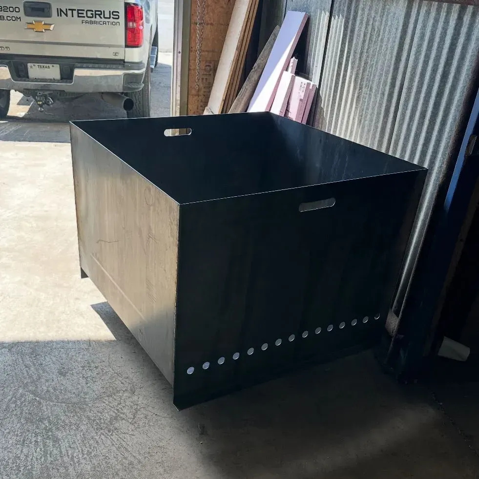 Photo of Steel Fire Pit designed for Private Home/Industrial use