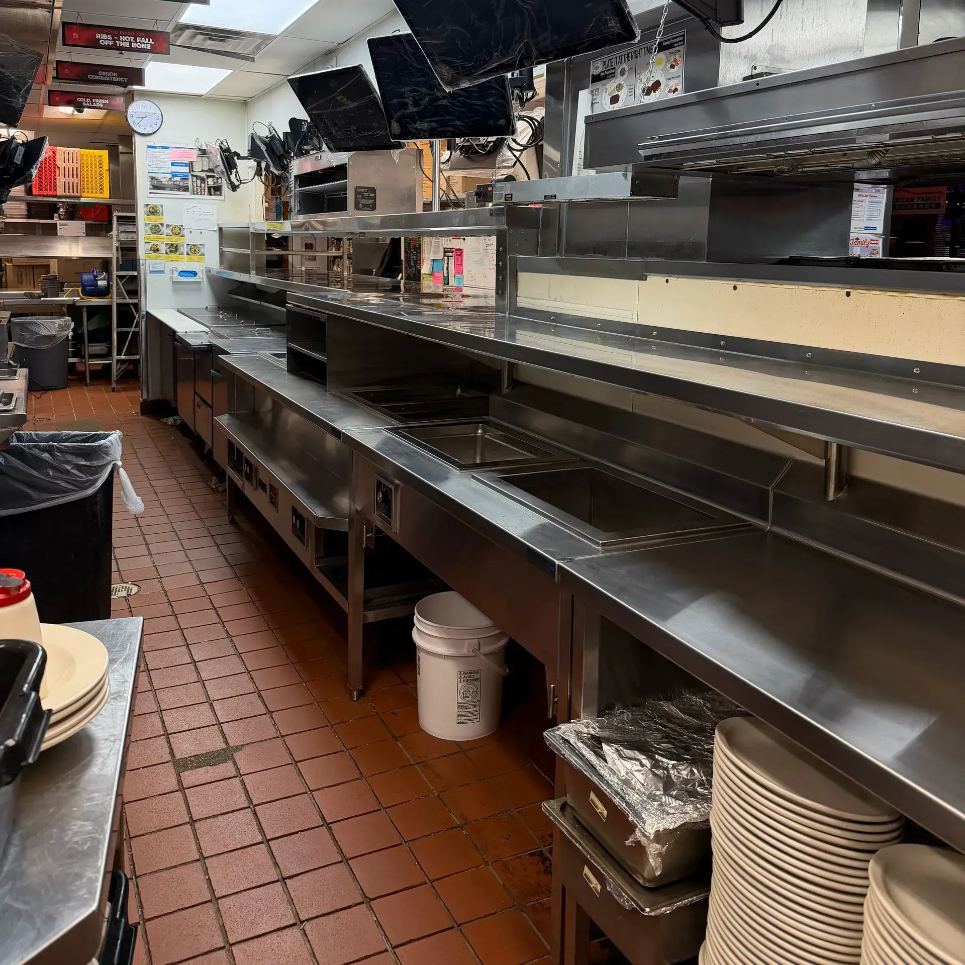 Photo of Stainless Steel  Chef's Table, Steam Table, and Plate Table
