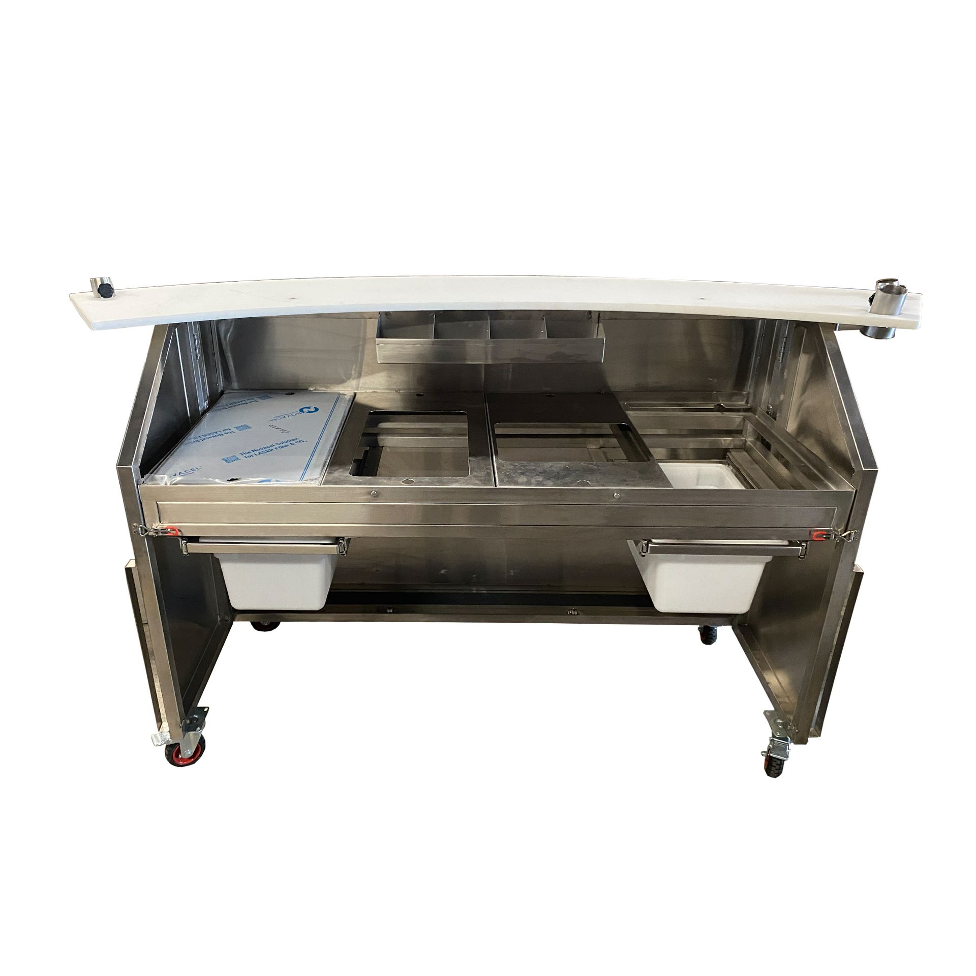 Stainless Steel Portable Bar Station