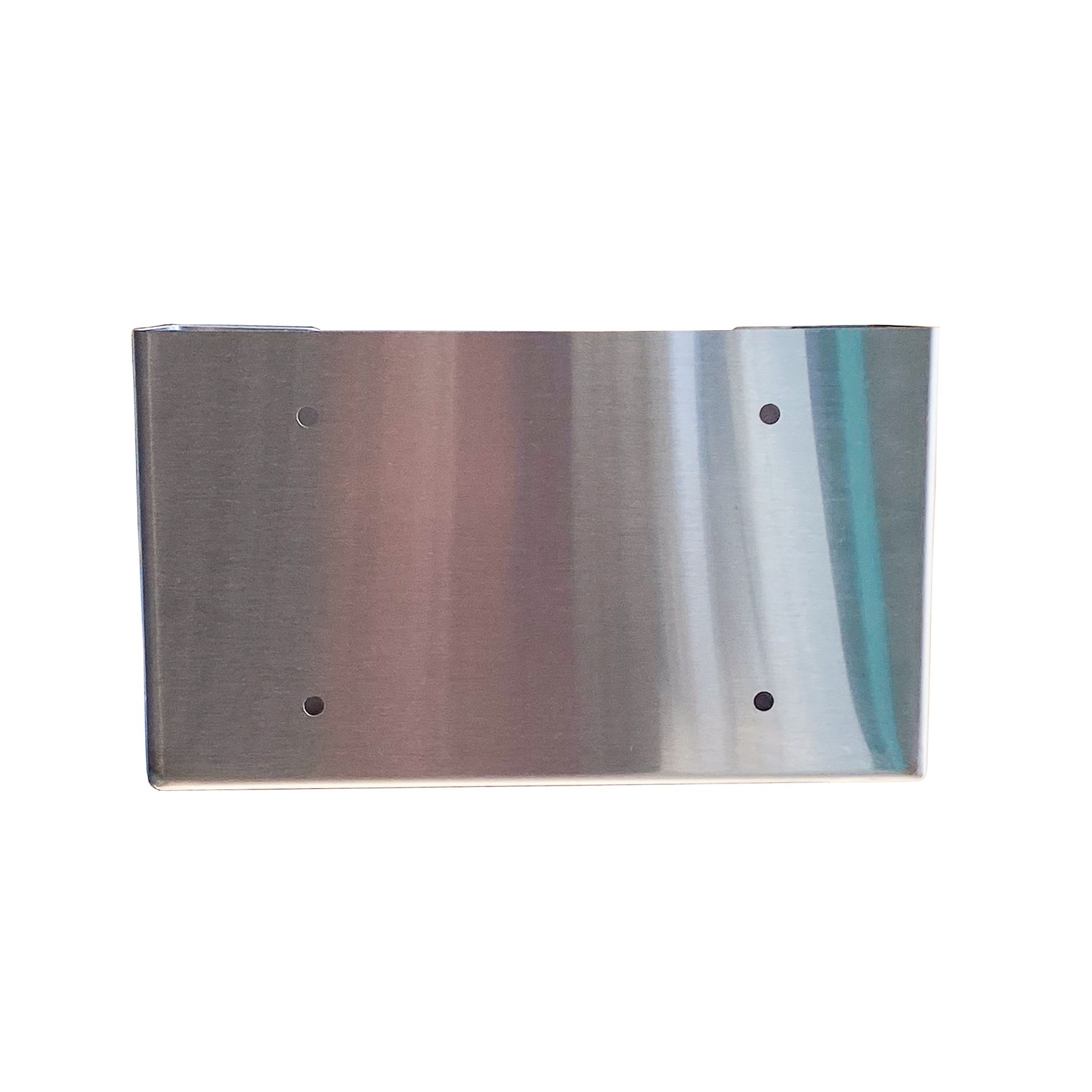 Wax Paper Holder welded by Integrus Fabrication. Sanitary or Food Service Equipment