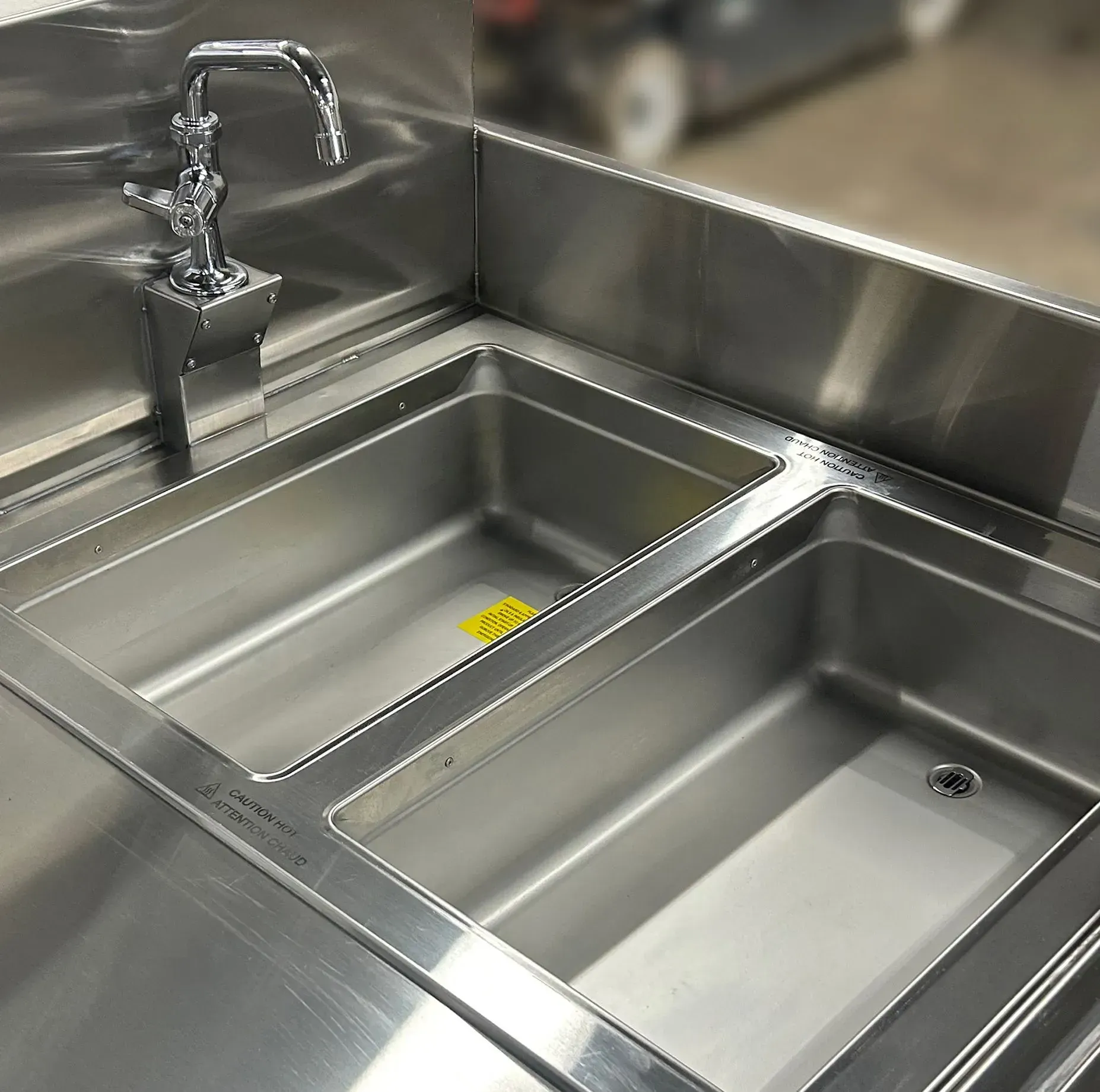 Photo of Steam Table Hot Wells