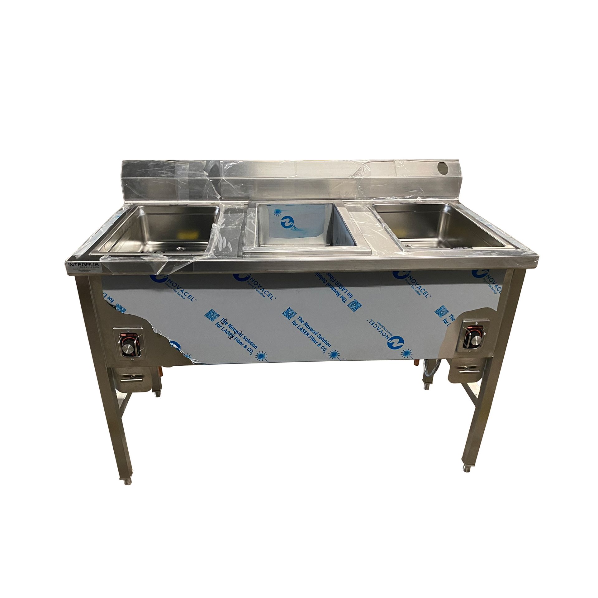 Chef's Table w/ Ice Bin and Heated Wells