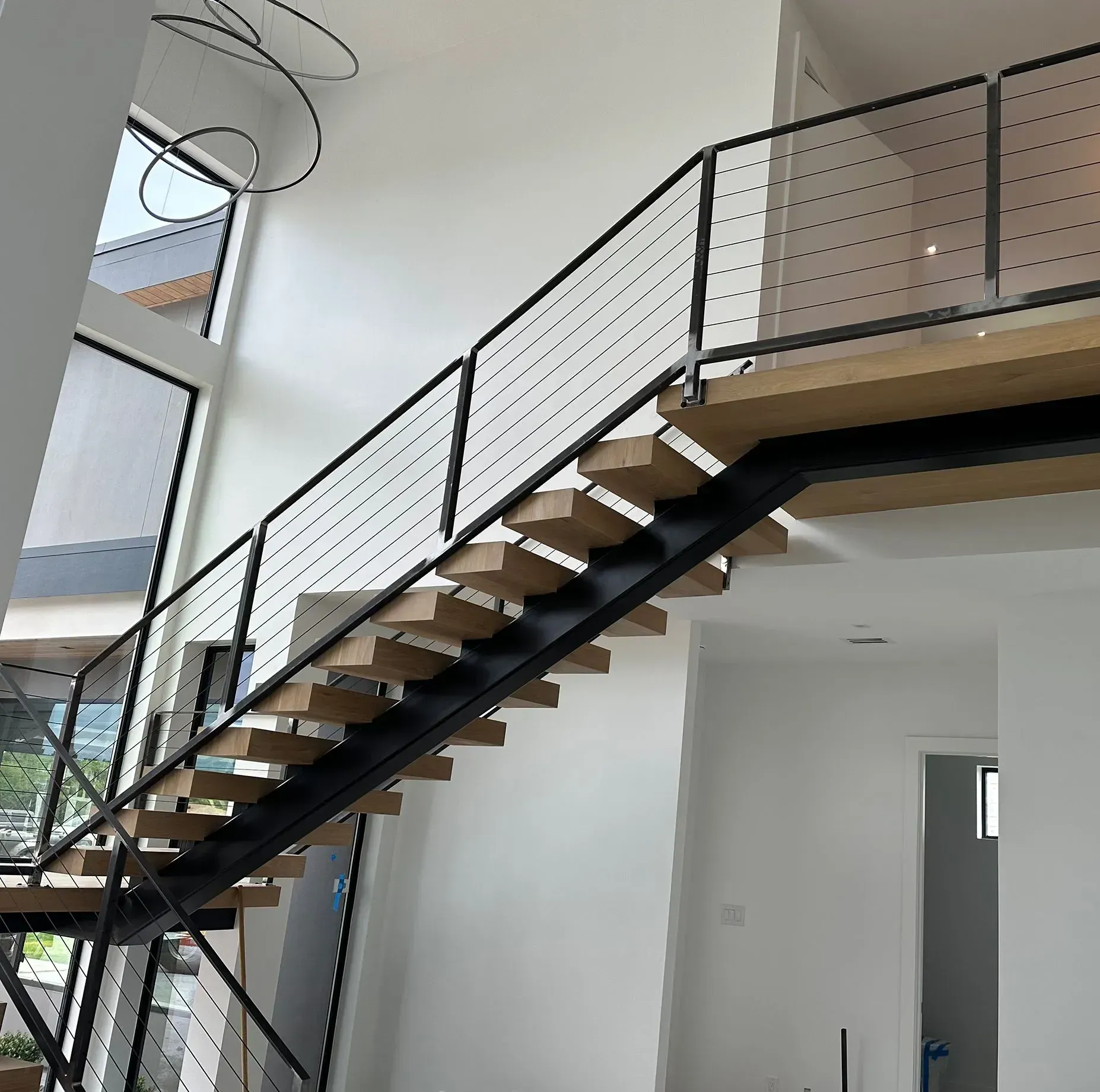 Photo of Staircase Cable Handrail