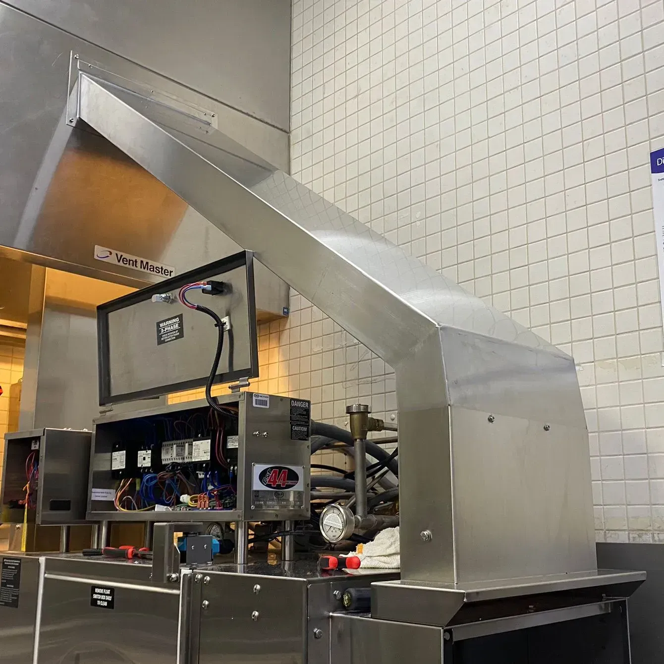 Photo of Dishwasher Vent  installed at Nasher Sculpture Center in DFW