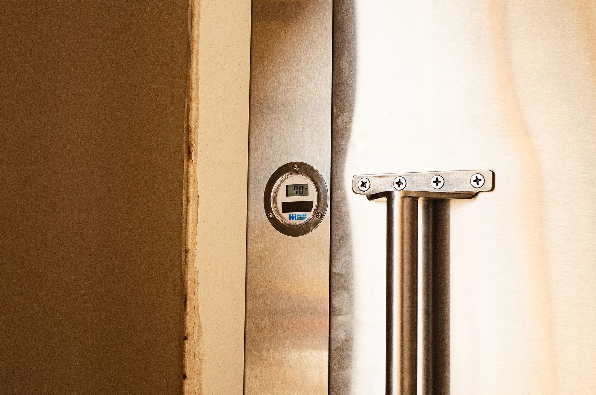 Photo of Stainless Steel Door thermometer