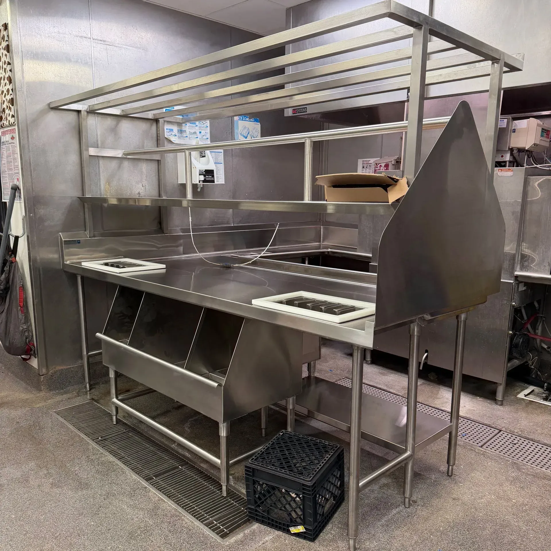 Photo of Dishroom Table Installed at local restaurant