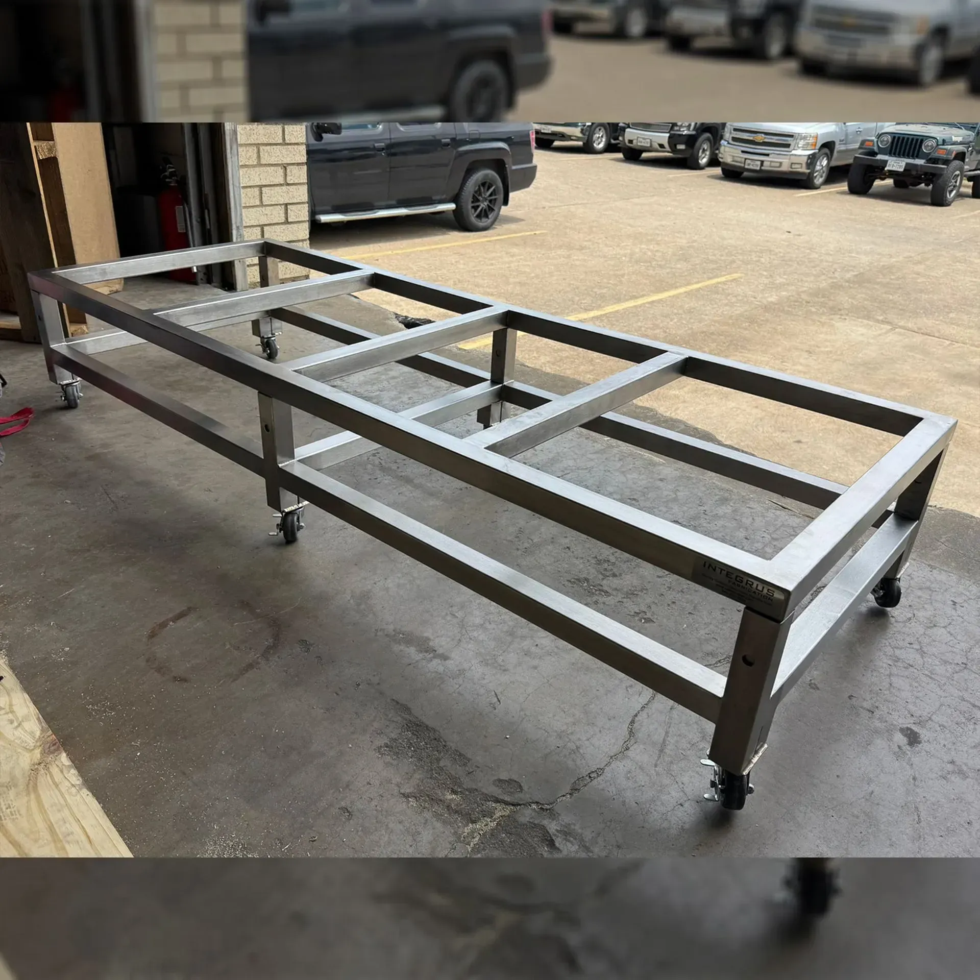 Photo of Industrial Stand Designed for the Cosmetic Industry