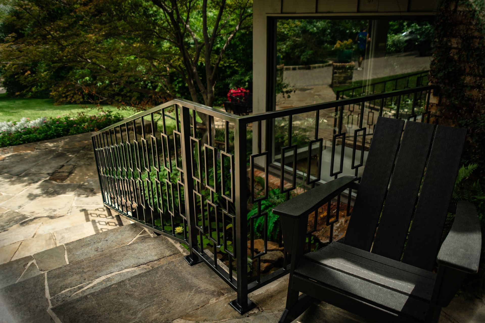 Photo of cable railing installed at a private residence
