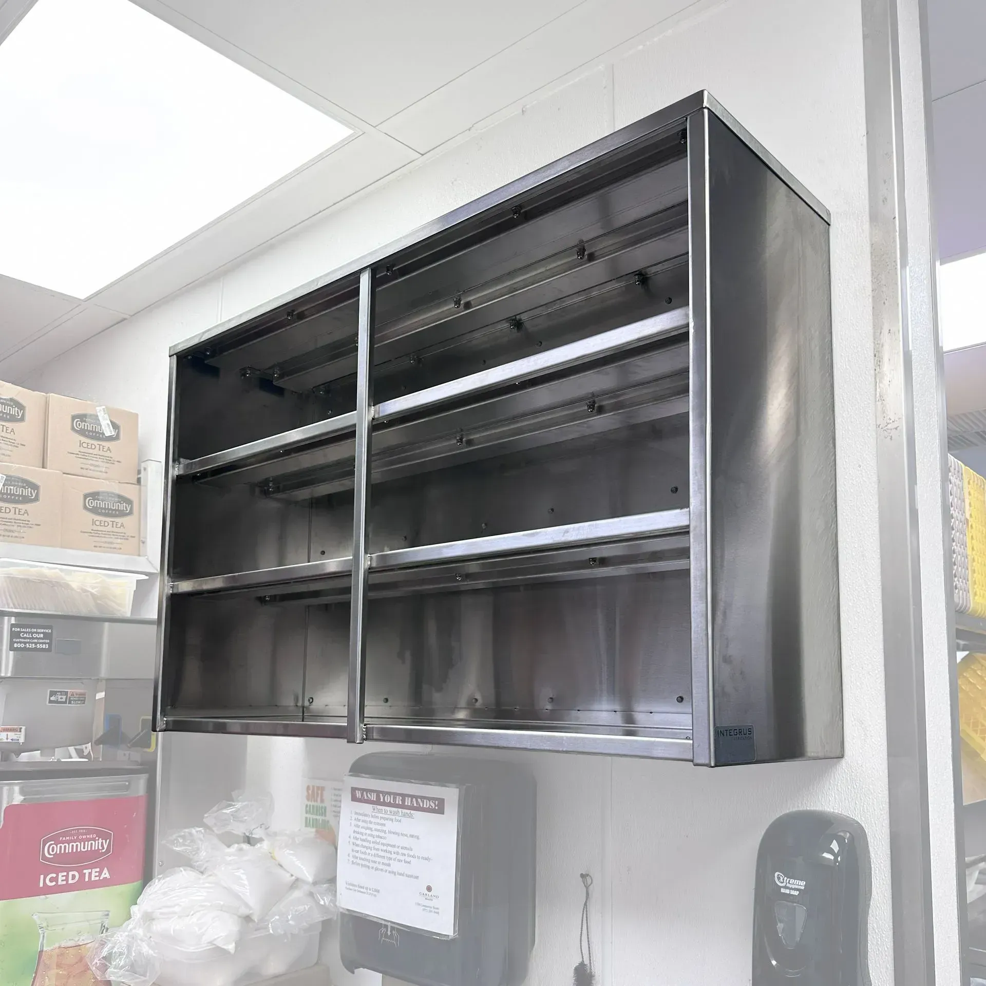 Photo of Stainless Steel Condiment Shelf