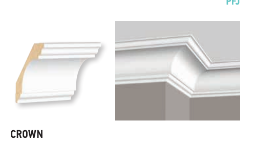 New traditional crown moulding