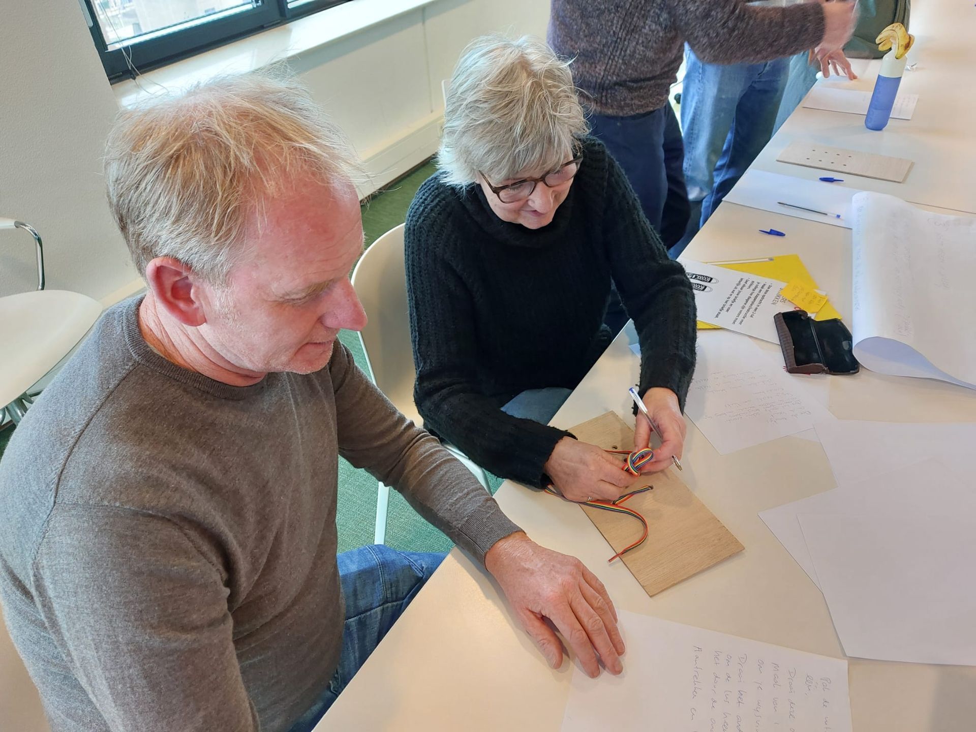 deelnemers stress ervarings training