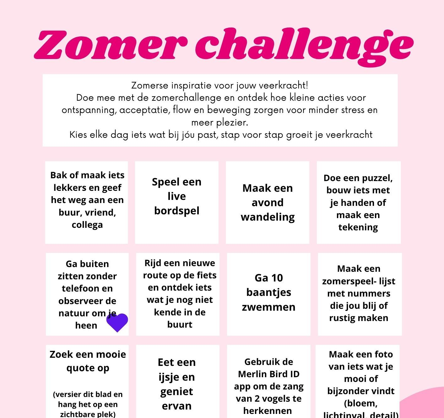 zomerchallenge 