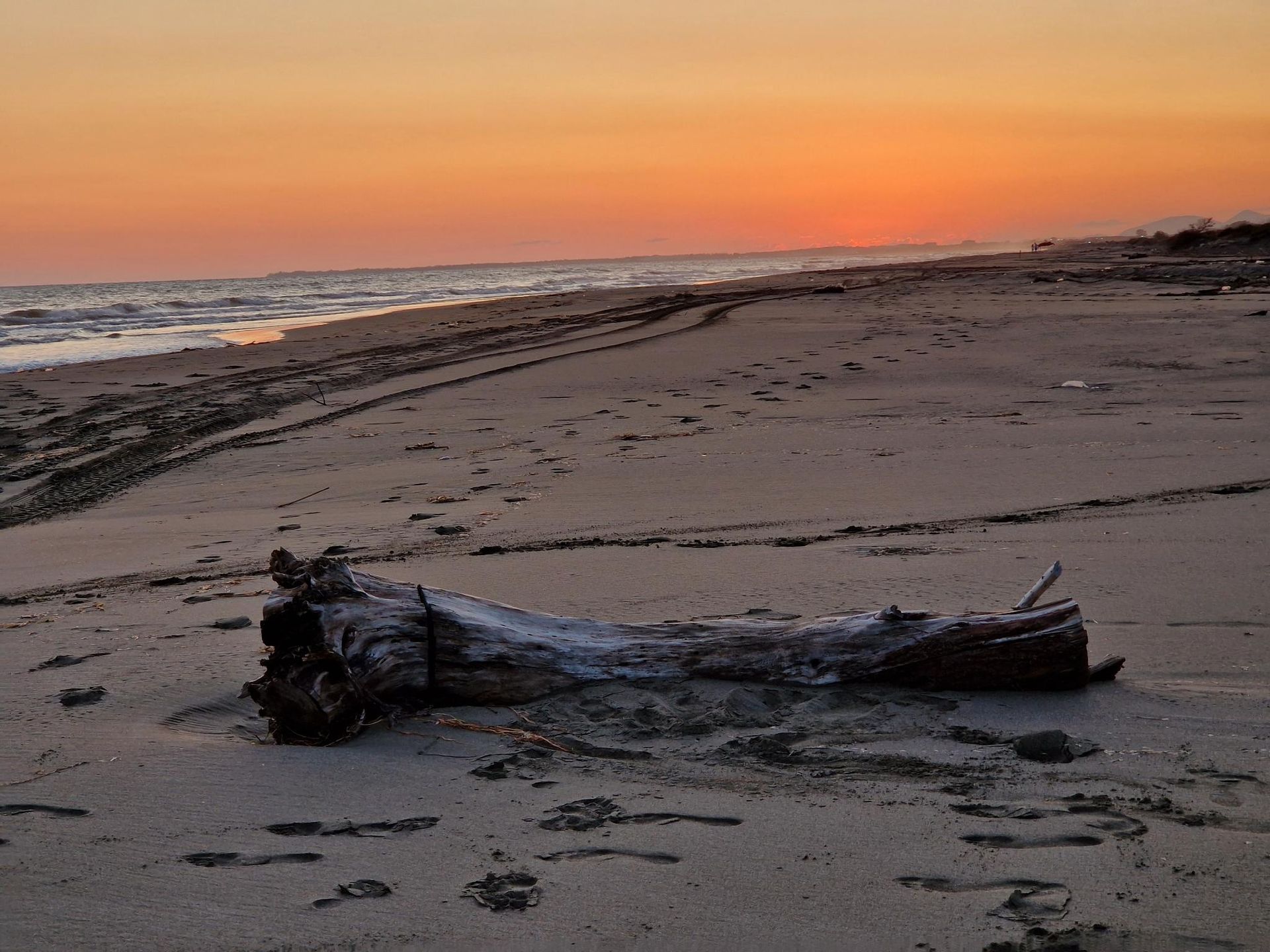 een leeg strand