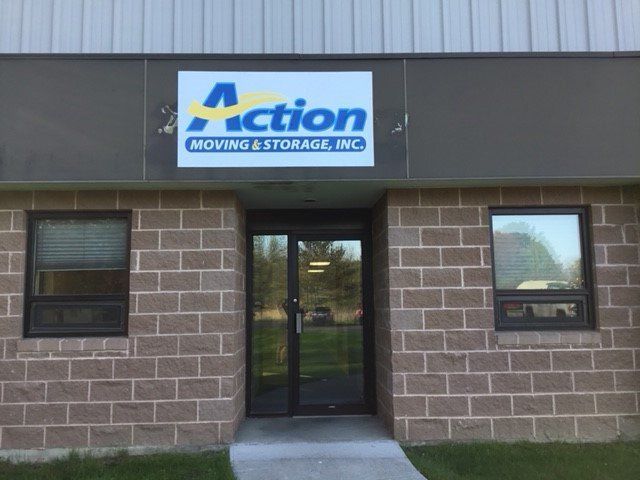 Store Front — Colchester, VT — Action Moving & Storage, Inc