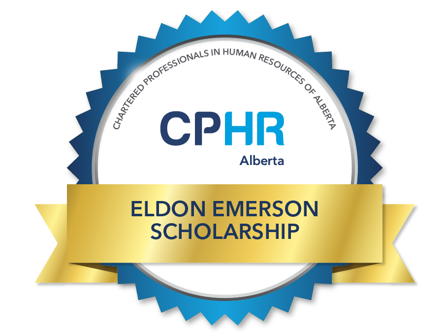 A seal that says eldon emerson scholarship on it