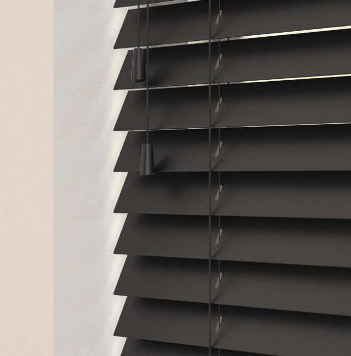 Carbon WOODEN VENETIAN BlINDS