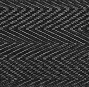 A close up of a black fabric with a pattern on it.