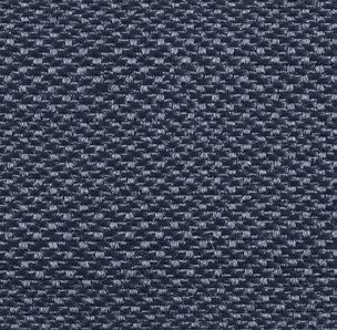 A close up of a blue fabric with a pattern on it.