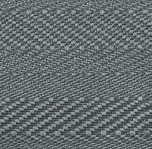 A close up of a gray fabric with a checkered pattern.