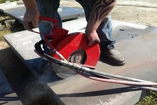 Cutting Slab Cement — Concrete Sawing in Milton, WA