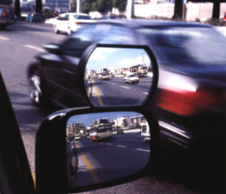 Safedriving, blind spot mirror, large