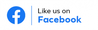 The logo for facebook says `` like us on facebook ''.