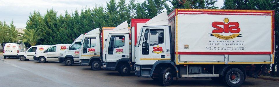 camion per distribuzione bevande