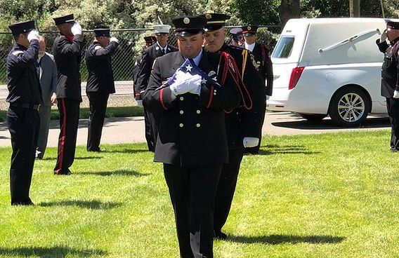 US Honor Flag Ceremony